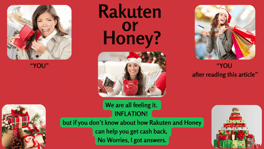 RAKUTEN OR HONEY? WHICH SHOULD YOU USE FOR THE MOST CASH BACK!!!